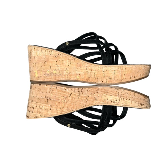 Sam Edelman Reana Wedge Sandal Size 8.5 - Picture 4 of 6